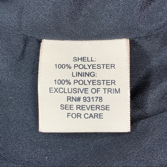 PHILOSOPHY Women Jacket Size S Black Floral Print Long Sleeve Zipper Down - Picture 12 of 12